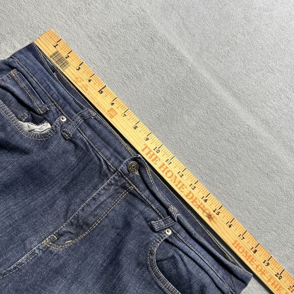 Y2K 2000s BCBG Beyond Baggy Jeans Womens 14 38x32 Hamilton Wide Loose Baggie - Picture 13 of 16